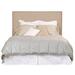 Vanguard Furniture Grace/Griffin Queen Headboard Upholstered/Polyester in Gray | 56 H x 67 W x 4 D in | Wayfair 543BQ-H_Hampton_153299