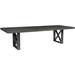 Vanguard Furniture Michael Weiss 46"Hallstead Dining Table Wood/Metal in Gray | 30 H x 96 W x 46 D in | Wayfair W204T1-EP