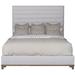 Vanguard Furniture Kelsey King Bed w/ Bracket Leg Upholstered/Polyester in Gray | 76 H x 83 W x 88 D in | Wayfair 592DK-PF_DoveGray_153300_Bracket