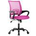 Inbox Zero Drafting Chair, Wood in Pink | 38 H x 22 W x 18 D in | Wayfair B3408B45341A4FF5A46C8269E24C2EC4