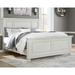 Canora Grey Mikado Standard Bed Wood in Brown/White | 60 H x 67.75 W x 91.38 D in | Wayfair 8C83C00D9E20429A9FCABF02DA4CD167