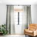 Gracie Oaks Lisa Argyropoulos Light Cottage Plaid Blackout Window Curtian Set of 2 Polyester | 108 H x 50 W in | Wayfair