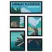 Trinx Ihsan 5 Pieces Wall Art Kenai Fjords National Park By Anderson Design Group Paper | 32.5 H x 23 W x 8 D in | Wayfair