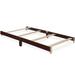 Harriet Bee Harryette Twin Bed Rails in Brown | 10 H x 41.8 W x 75 D in | Wayfair 56F0127E2B454DD6924720858514C93F