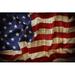 17 Stories Lysandre American Flag Metal in Blue/Red/White | 32 H x 48 W x 1.25 D in | Wayfair 6DD9C509E5A5461380C57A0ACA0874A5
