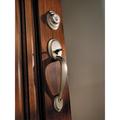 Kwikset Dakota Single Cylinder Entrance Handleset w/ Smartkey, Exterior Handle Only in Gray | Wayfair 687DA LIP 15 SMT RCAL