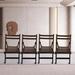 Red Barrel Studio® Laqueen Folding Chair Set, Solid Wood in Brown | 31.02 H x 17.32 W x 22.82 D in | Wayfair 14DE091452B043DCBCF0B7377B60E4EC