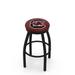 Holland Bar Stool NCAA 30" Swivel Bar Stool Upholstered/Metal in Blue/Black | Wayfair L8B2B30SouCar