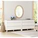 Latitude Run® Fillbert 12 - Drawer Dresser Wood in Brown/White | 31.5 H x 47.2 W x 15.7 D in | Wayfair 545DA9BC23464C6E8CBC31B4433FA8CB