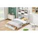 Hokku Designs Evahn Bed Wood in Brown/Green | 64.8 H x 63.5 W x 83.1 D in | Wayfair 9D74C9E66E394A17BECB3243A7D0BCA2