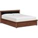 Copeland Furniture Moduluxe Platform Bed Upholstered/Genuine Leather in Black | California King | Wayfair 1-MPD-35-04-STOR-3312