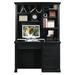 Breakwater Bay Meredith 39" H x 47" W Desk Hutch, Wood in Black | 39 H x 47 W x 14.75 D in | Wayfair BRWT4735 31638126