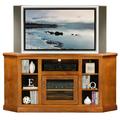 Beachcrest Home™ Coconut Creek 63" TV Stand Wood in Red | Wayfair BCHH8401 41961334