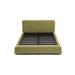 ARTLESS UP Platform Bed Upholstered/Velvet in Black | California King | Wayfair A-UP-CAK-2-A