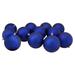 Northlight Seasonal Matte Shatterproof Christmas Ball Ornament Plastic in Blue | Wayfair 31755238