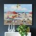 Highland Dunes Beach Bark Park II by J Paul - Wrapped Canvas Painting Print Canvas, Wood | 12" H x 8" W x 1" D | Wayfair