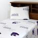 College Covers NCAA Kansas State Sheet Set 100% Cotton | King | Wayfair KSUSSKGW