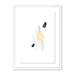 Four Hands Art Studio 'Nebulae 5' by Kyle Marshall - Picture Frame Print on Paper in Black/Blue/Yellow | 24 H x 18 W x 1.5 D in | Wayfair