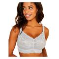 Cosabella Womens NEVER1310 Never Say Curvy Sweetie Soft Bra - Grey Elastane - Size 6 UK