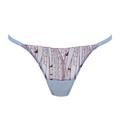 Women's Blue / Pink / Purple Airlia Strap Thong Extra Small Studio Pia