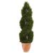 4.5' Artificial Double Pond Cypress Topiary Outdoor Tree in Planter