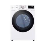 LG Lg 7.4 CU. FT. ULTRA LARGE CAPACITY SMART WI-FI ENABLED FRONT LOAD GAS DRYER WITH TURBOSTEAM AND BUI