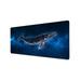 Whale 2D Printing Large Gaming Mouse Mat Non-slip Rubber Base and Waterproof Surface Mouse Desk Pad Keyboard Pad for Gamer Office & Homeï¼ŒRectangle (60*30*0.2CM)-E