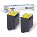 MADE IN USA TONER Compatible Replacement for Sharp MX-C30NTY MX-C250F C300P C300W C301W C303W C304W C305W C306W Yellow 2 Pack