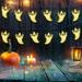 Yyeselk Halloween Lights 9.84FT 30 LED Battery Operated String Lights Cute For Window Indoor Outdoor Decor Halloween Party Decorations