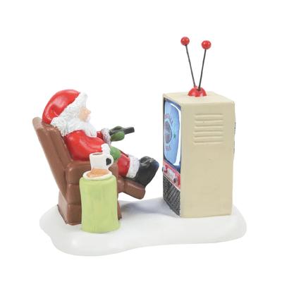 Department 56 Lighted Santa At The Man Cave Christmas Figurine #6011405