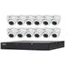 Capture Advance R2-HD16C5MPK 13-Piece Kit Includes (1) 16-Channel 5MP DVR 2TB and (12) 5MP HD Eyeball Camera with 2.8mm Lens