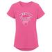 Girls Youth Pink Tennessee Titans Playtime Dolman T-Shirt