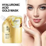 Kokovifyves Beauty Products Sale Gold Mask Gold Mask Retinol Snake Peptide Gold Mask Firming Face Mask Moisturising Reduces Fine Lines and Cleans Pores (Gold 1 Piece) 100Ml