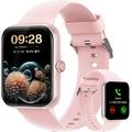 Kogiio Smart Fitness Watch for Adults Sport Smartwatch Multiple Exercise Modes for Men Women Pink