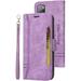 Samsung Galaxy S20 FE 5G Wallet Case PU Leather Folio Kickstand Card Slots Cover for Galaxy S20 FE 5G Book Folding Flip Case Protective Cover for Samsung Galaxy S20 FE 5G Purple