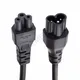 IEC 3Pin Male to Female Extension Cable IEC320 C5 Female to C6 Male Extension Cable 0.3m/0.6m/1m/2m