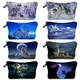Wolf Print Women's Cosmetic Bag Outdoor Portable Candy Bag Customizable Travel Toiletry Bag Pencil