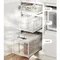 Household Kitchen Accessories Pull Folding Storage Basket Seasoning Bottle Rack Cabinet Drawer Type