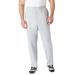 Men's Big & Tall Fleece Open-Bottom Sweatpants by KingSize in Heather Grey (Size 5XL)