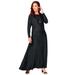 Plus Size Women's 2-Piece Dolman Sleeve Skirt Set by The London Collection in Black (Size 22/24)