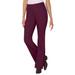 Plus Size Women's Bootcut Stretch Jean by Woman Within in Deep Claret (Size 34 WP)