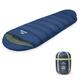 Naturehike Mummy Sleeping Bag, Cotton Sleeping Bag for Adults and Children, 300GSM/600GSM Winter Sleeping Bag, Ultralight & Portable & Compact, Four Seasons Waterproof with Compression Bag
