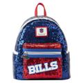Loungefly Buffalo Bills Sequin Mini Backpack