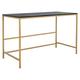 Willa Arlo™ Interiors Speth Desk Wood in Black/Brown | 29.5" H x 47.25" W x 23.6" D | Wayfair 7450F365129E463BBC802D27138F6D2D