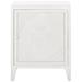Bungalow Rose Thielle Nightstand in Gray Wood in White | 26 H x 20 W x 14 D in | Wayfair 74E341980DD14CBA815848C9F2D12911