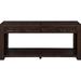 Red Barrel Studio® 30.02" Solid Wood Console Table Wood in Brown | 30.02 H x 30.02 W x 13.89 D in | Wayfair 76DC77FDE8B44E1EA6A4DD95ADAECB13