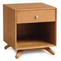 Copeland Furniture Astrid 1 Drawer Nightstand Wood in Brown | Wayfair 2-AST-10-03