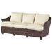 Woodard Sonoma Patio Sofa w/ Cushions Wicker/Rattan | Wayfair S561031-06N