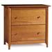 Copeland Furniture Sarah 2-Drawer File Wood in Brown | Wayfair 4-SAR-30-33