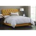 House of Hampton® Handley Standard Bed Upholstered/Polyester/Cotton in Yellow | California King | Wayfair HOHN3724 38592546
